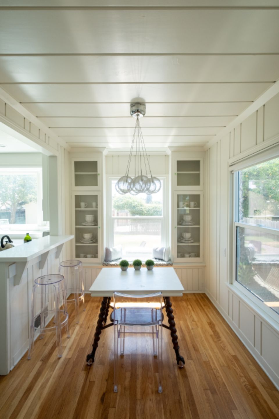 A clean, bright kitchen ready for a new household